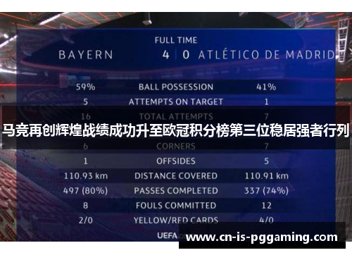 马竞再创辉煌战绩成功升至欧冠积分榜第三位稳居强者行列 马竞再创辉煌战绩成功升至欧冠积分榜第三位稳居强者行列